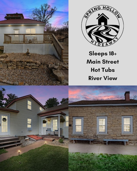 3 Houses-Sleep 18+On Main+ Riverview