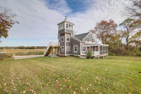Unique Scituate Vacation Rental on Herring River!