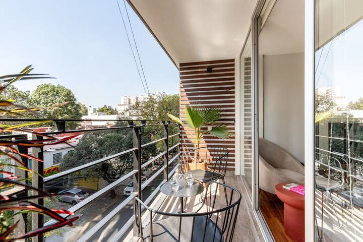 Blueground | Polanco, rooftop garden gallery image 5