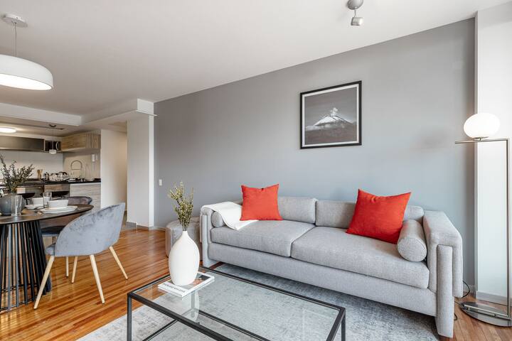 Blueground | Polanco, rooftop garden gallery image 2