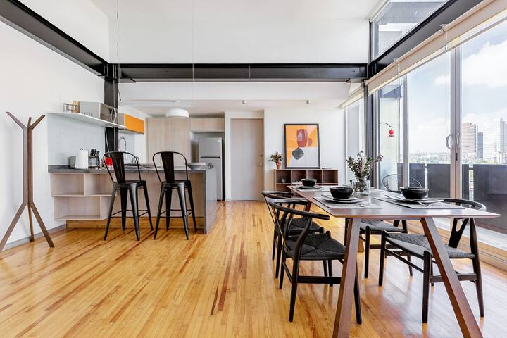 Blueground | Polanco, rooftop garden gallery image 4