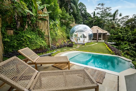 Romantic Deluxe Pool Bubble | Adults Only | Ubud