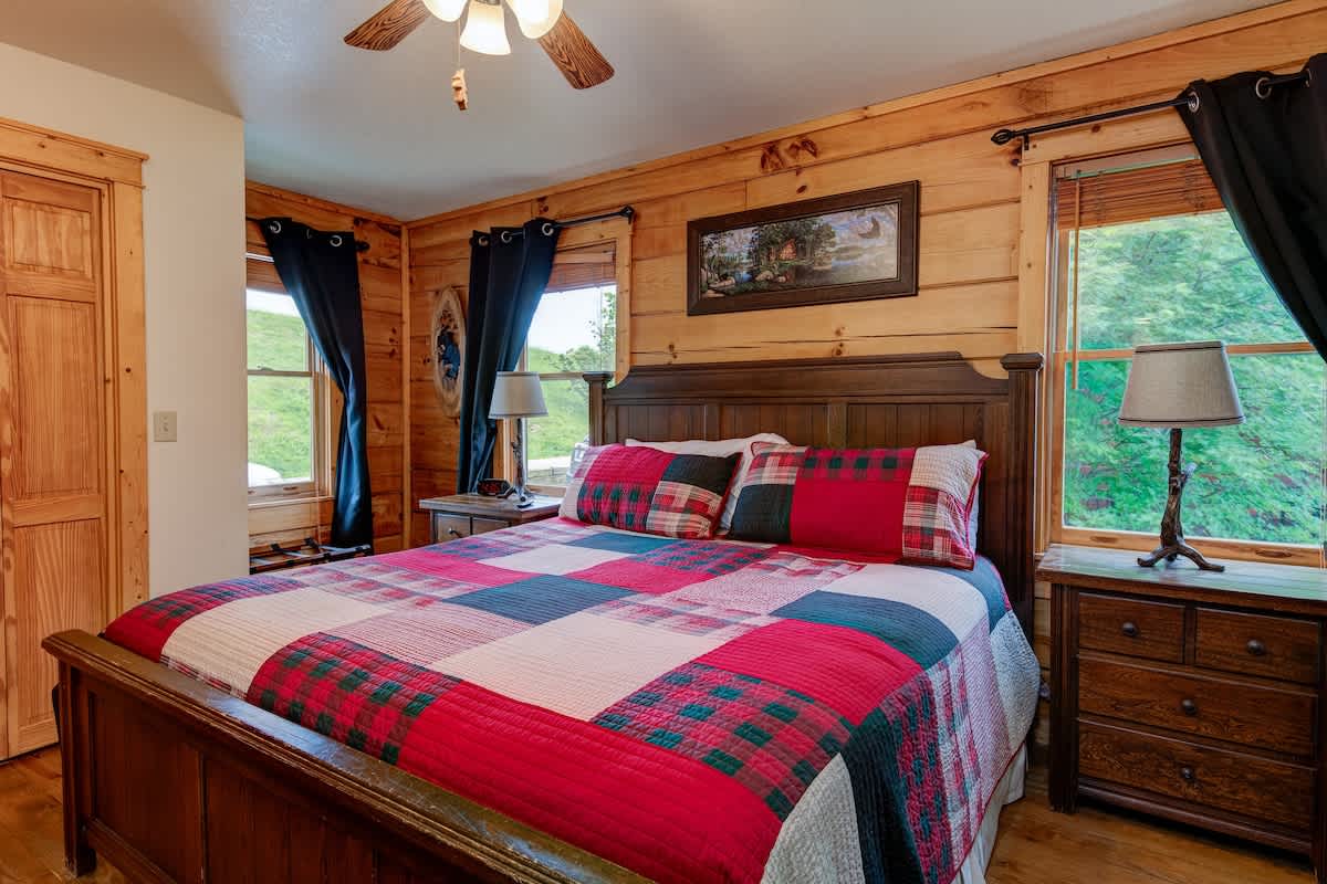 Master Bedroom aka the Bear Room!