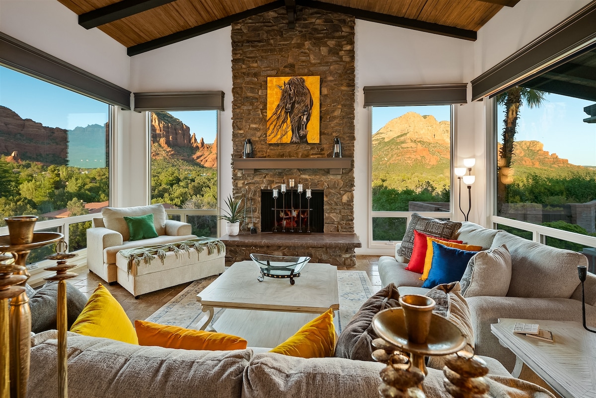 Stunning Luxury Paradise with Views, Pool and Hot - Houses for Rent in  Sedona, Arizona, United States - Airbnb, image size:1200x802