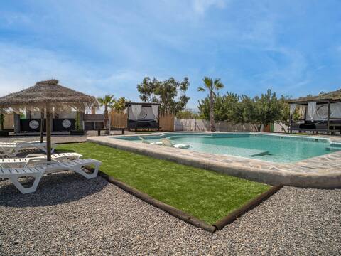 Complejo two houses with private pool and chillout
