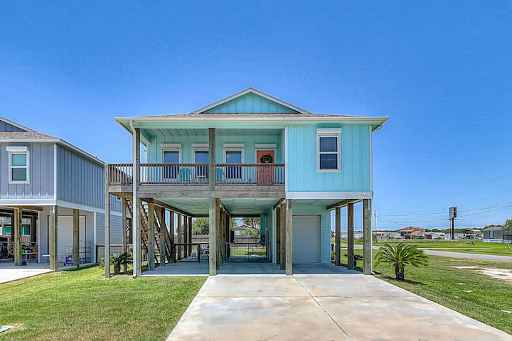 3br Ocean View Home With A Yard - Dogs Ok - Rockport, TX