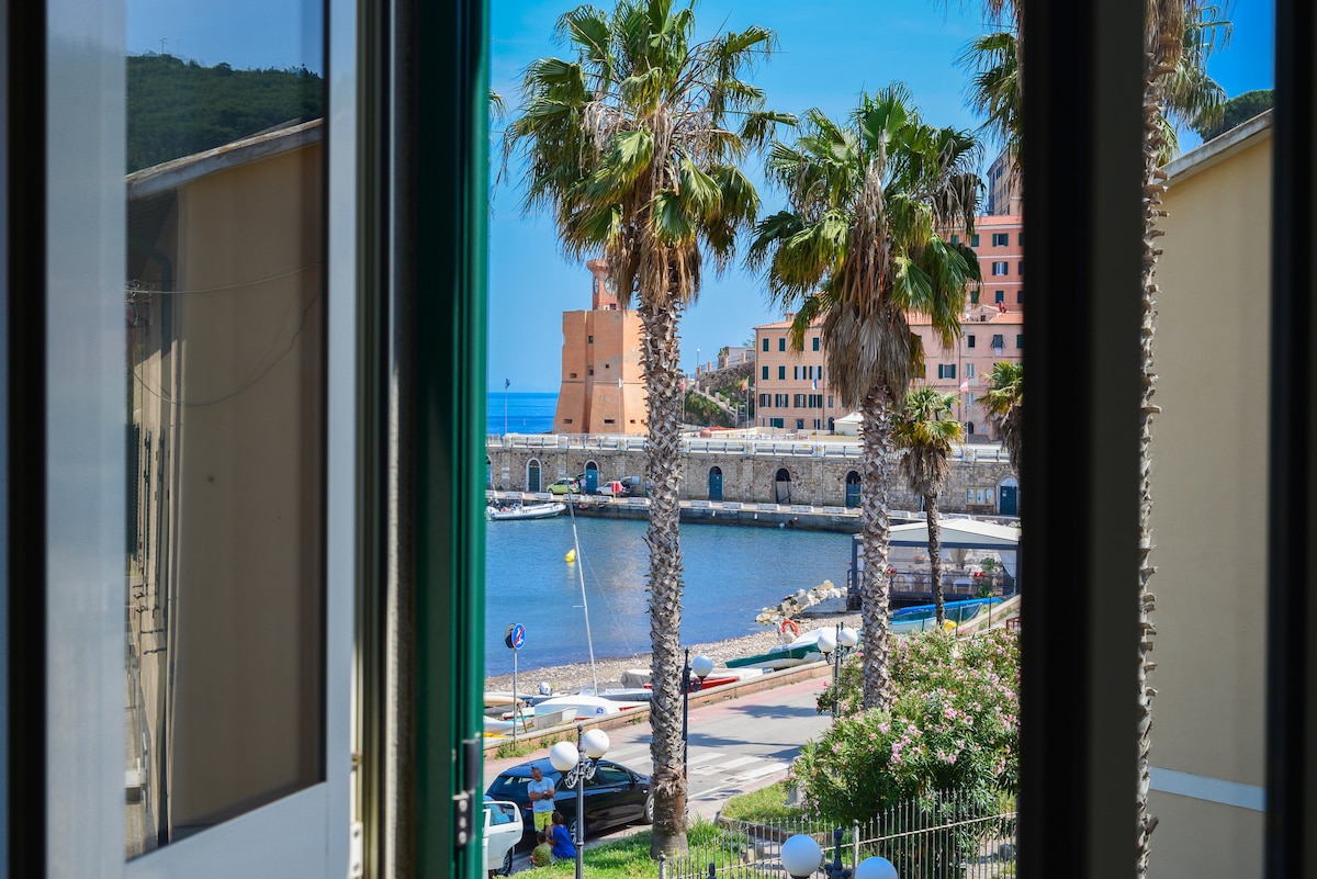 Proprietà Airbnb di successo: Loft il Mare Rio Marina, front sea a Rio