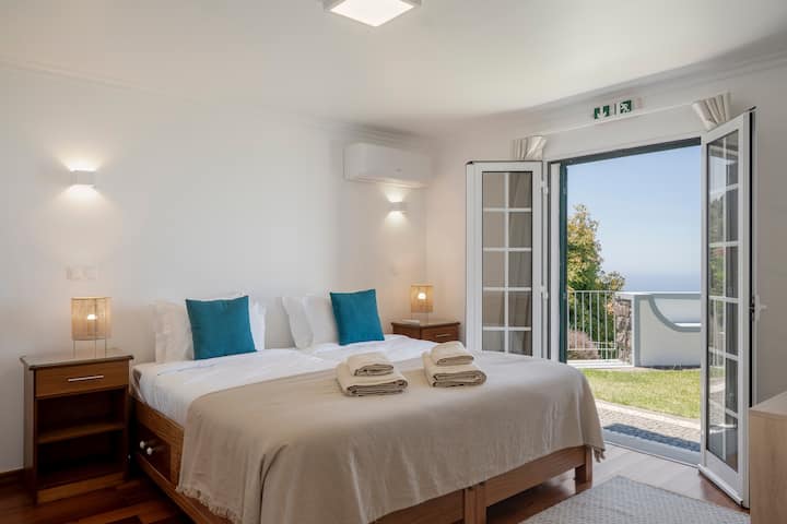 17 našich víl Madeira v Madeira Casa Das Florencas Spálňa 1
