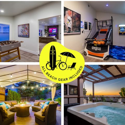 Lux Escape 2 • Views, Hot Tub, Games, Mini Golf