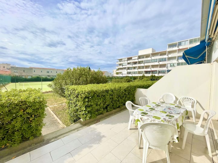 Carnon, Studio Cabine Pour 4 Personnes Avec Garage - Palavas-les-Flots