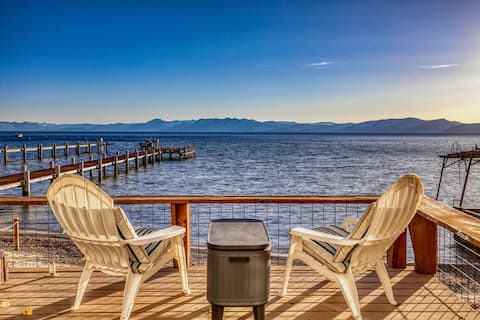 Beach Haven Lakefront - w/ Guest House, Buoy & EV