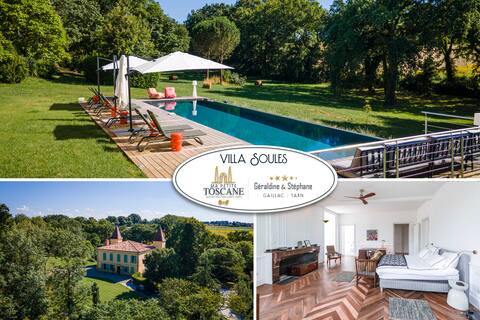 Splendid villa with infinity pool & Park