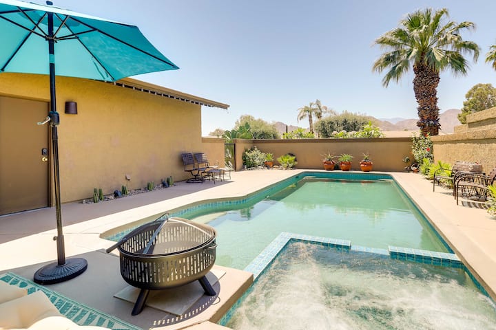 2 Mi To Indian Wells: Palm Desert Home W/ Fire Pit - Palm Desert, CA