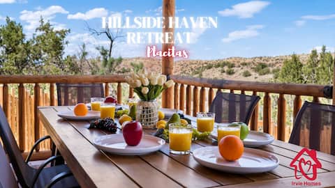Hillside Haven Retreat*Hot Tub Placitas Irvie Home