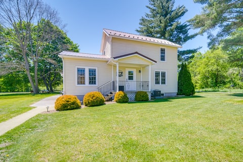 Pet-Friendly Centerville Home w/ Fire Pit & Grill