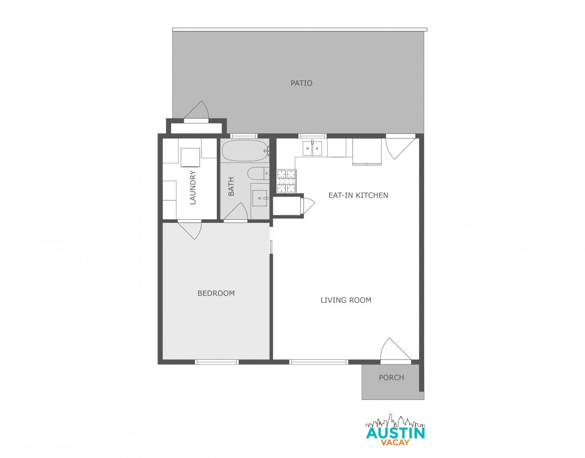 Stylish Austin Retreat w/ Luxurious King Bed + W/D