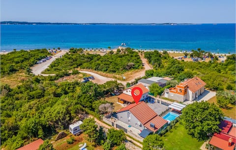 Amazing home in Peroj with house a panoramic view