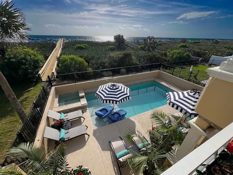 Beachfront Estate w/ Pool + Spa | Elevator | Views