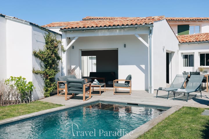 Villa Blanche - Villa Neuve - Pisicine - La Rochelle