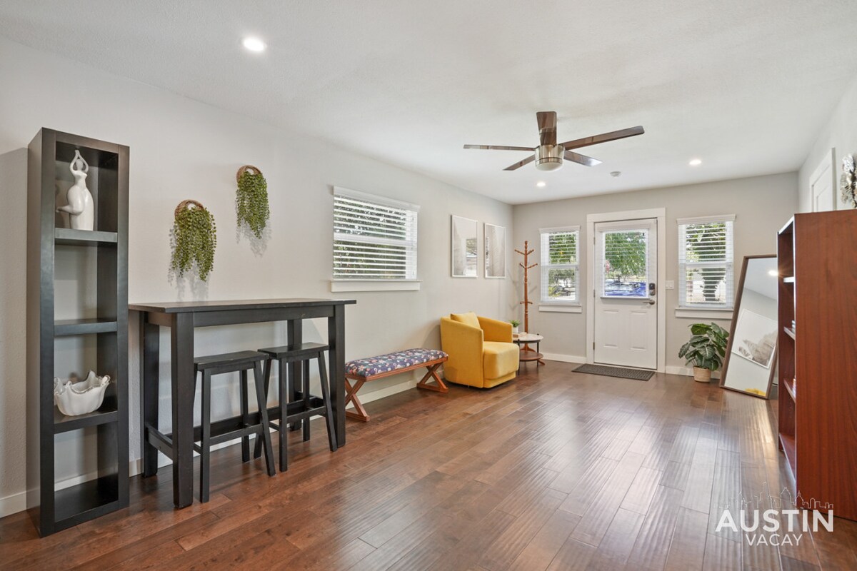North ATX Retreat w Open Concept Layout + Backyard