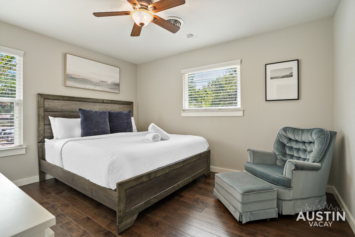 North ATX Retreat w Open Concept Layout + Backyard