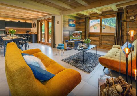 Ski and spa chalet for 8