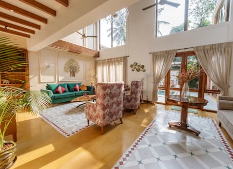 Shangri-La 4 BHK Villa, Pilerne, North Goa