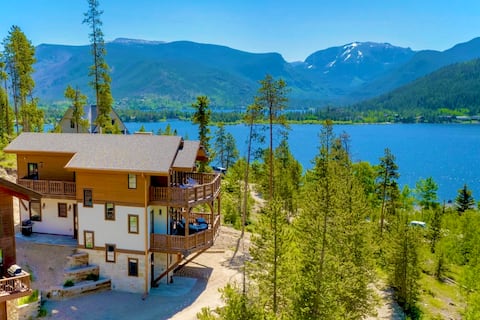Swiss Chalet: Hot Tub, Basketball Game, Lake Views