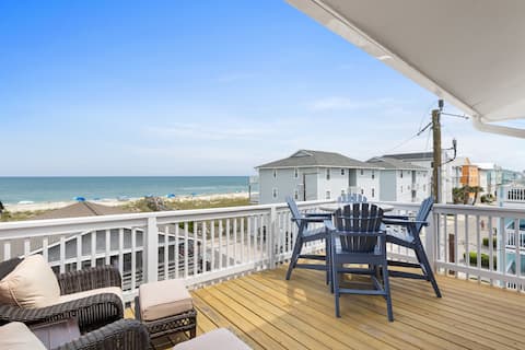 SeaEsta | Incredible Beach Views + Community Pool!