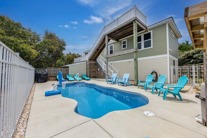 Fire Pit | Dog Friendly | Saltwater Pool - Kitty Hawk, NC