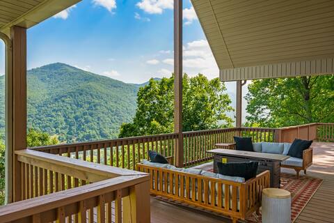 Wildflower Cabin - 5 BR, 4.5 BA, 3 FPLC, 2 FP, HT