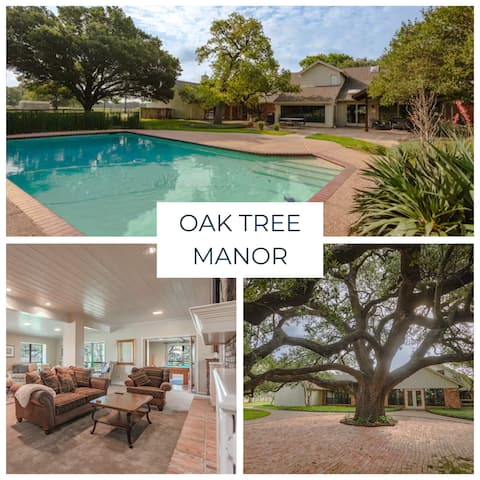 Oak Tree Country Manor w/ Pool