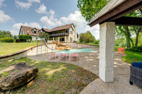 10 Acres w/ Pool & Pond: Luxury Melissa Villa!
