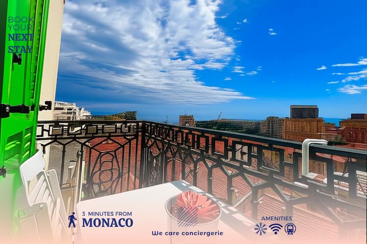 2 Pièces Jolie Vue Près De Monaco - Monaco