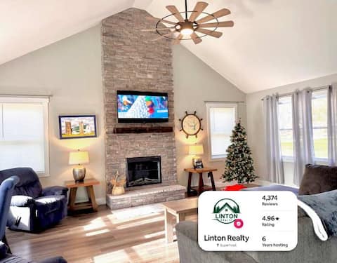 Blue Lake House w/ Gorgeous Dock