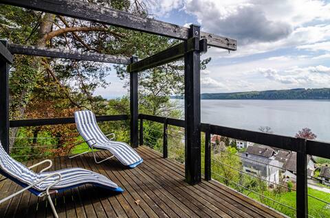 Adlerhorst über dem Bodensee