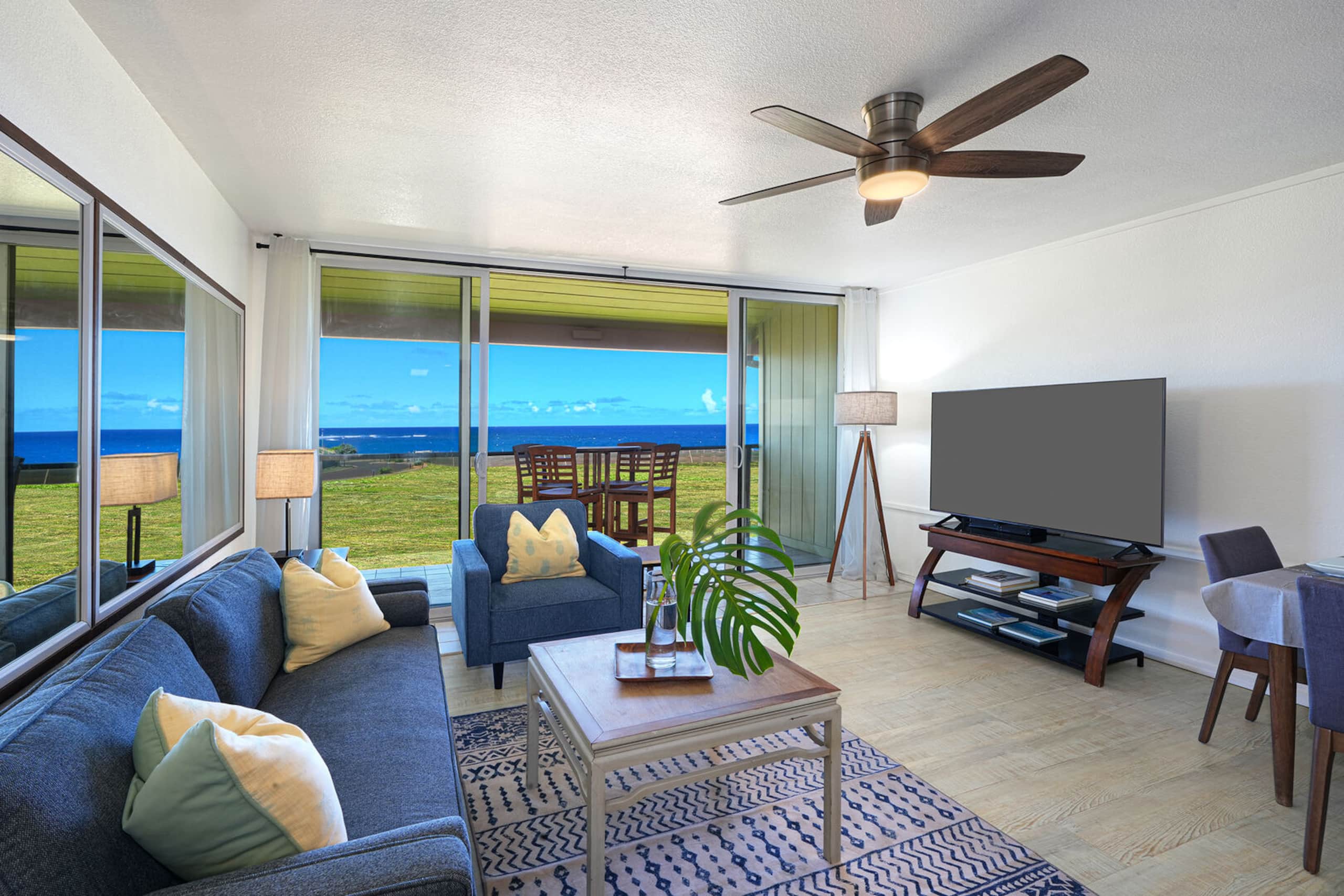 Oceanview 2BR Makahuena A/C, Poipu Retreat - Main photo