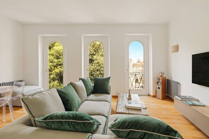 Trilussa Stylish Penthouse by Romeloft