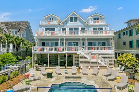 Can't Top This | Oceanfront | Sleeps 25 | Pool
