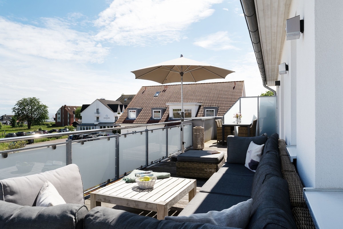 Erfolgreiche Airbnb-Immobilie: Baltic Sea residence Beachloft in Kellenhusen (Ostsee)