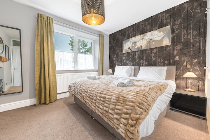 Sunny Brae windermere cottage الرئيسي غرفة النوم 1