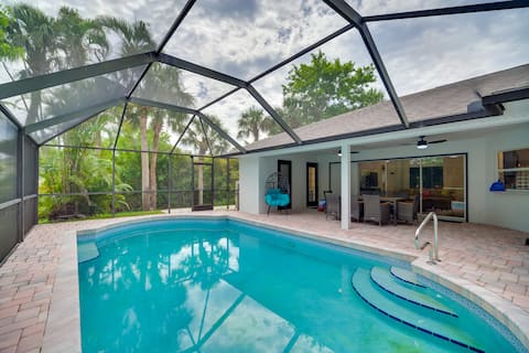 'Casa Blanco' Escape w/ Fire Pit in Sebastian!