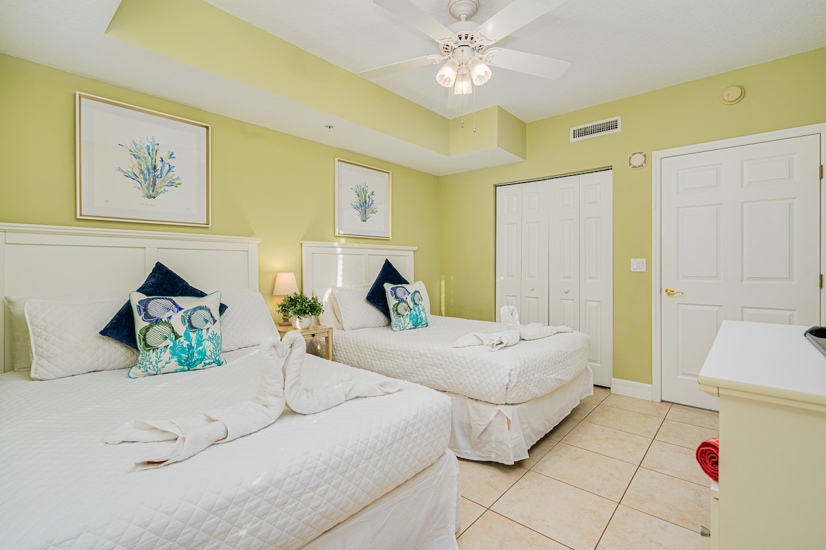 Dos camas completas y TV inteligente