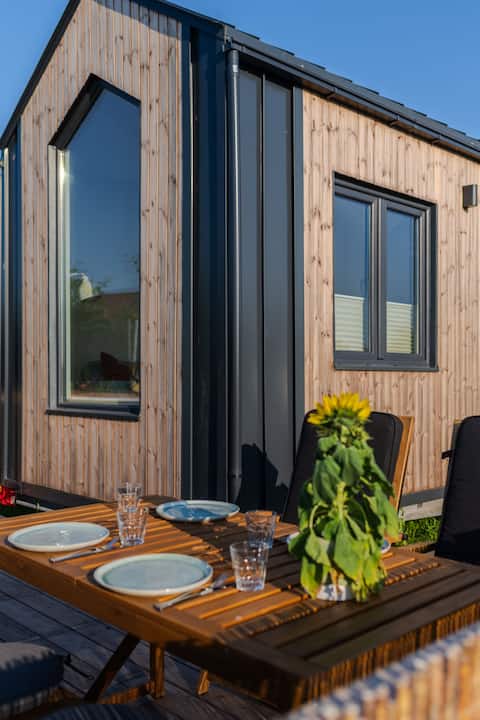 Anton: Tiny House sleeps four with sleeping loft