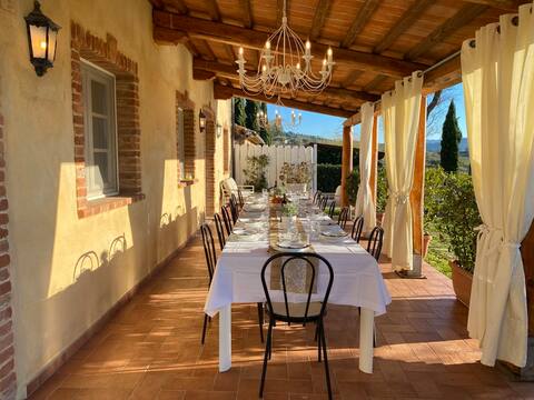Villa with panoramic view