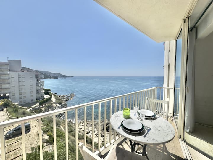Dfn. Vue Mer, Ac, Wifi, Piscine Et Parking - Cadaqués