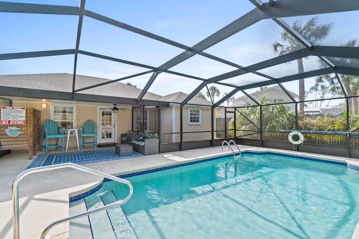 Mermaid Landing - St Joe Beach, Private Pool, Scre - Mexico Beach, FL