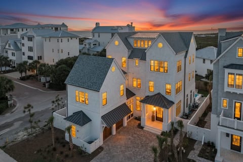 Gulf View Estate | Private Pool | Walk to Beach
