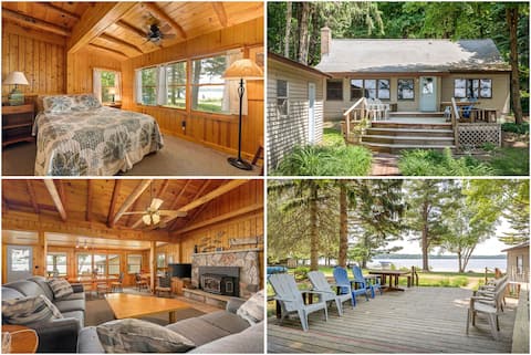 Cozy Lakeside 3Bdr Moose Lodge @ Lake Ann