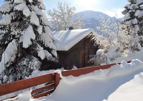 Successful Airbnb property: Trimka-5.5 room and (sauna) in Fiesch